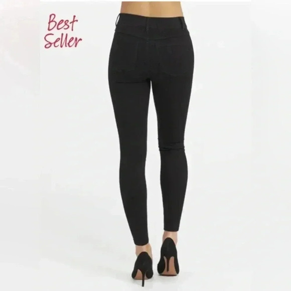 Women's SPANX 20278T Black Ankle Skinny Jeans Plus Size 2X Tall. See measurement - Picture 16 of 16
